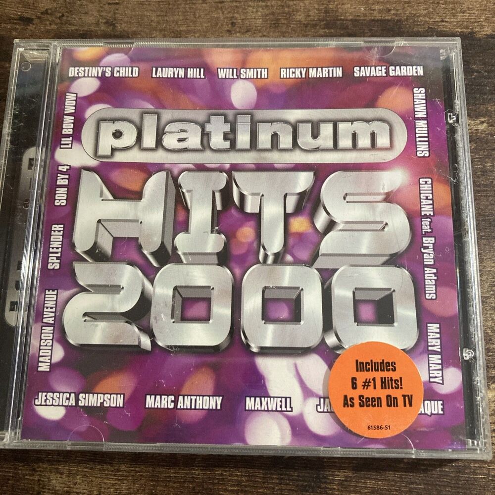 2000-Platinum Hits by Various (CD, 2000)